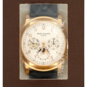 Patek Philippe Minute Repeater Perpetual Calendar Rose Gold Perpetual Minute Repeater Watch Ref. 5074 Double Sealed