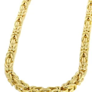 10k Gold Mens Italian Byzantine Chain – Men’s Gold Chain