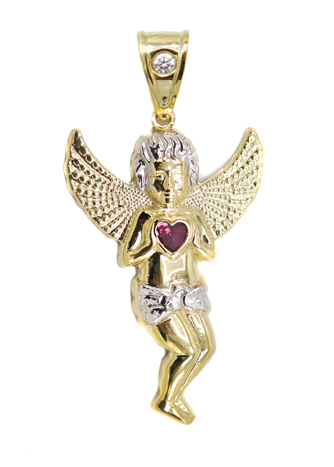 Buy 10K Angel Gold Pendant