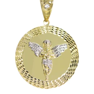Buy 10K Gold Angel Pendant | 5.3 Grams