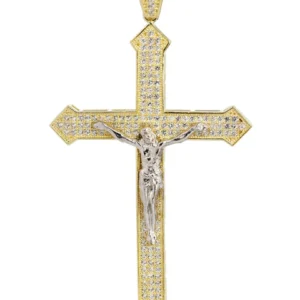 10K Gold Cross / Crucifix Pendant | 7.3 Grams