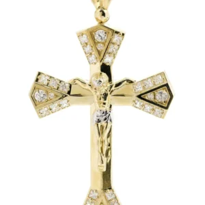 Buy Crucifix Pendant 10K Gold Cross | 14.1 Grams
