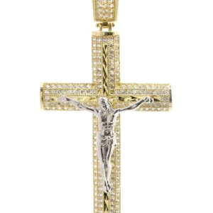 Buy Gold Cross Crucifix Pendant Online | 10K Gold | 7.9 Grams