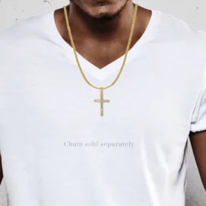 Buy Gold Cross Crucifix Pendant Online | 10K Gold | 7.9 Grams
