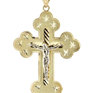 10K Gold Cross / Crucifix Pendant | 5.9 Grams