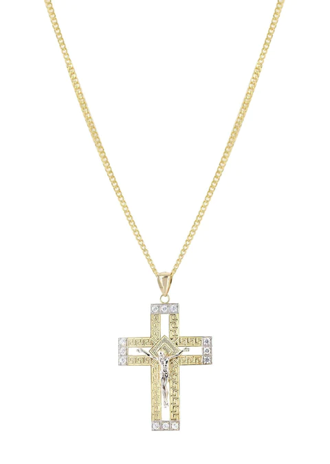 10K Yellow Gold Cross_5