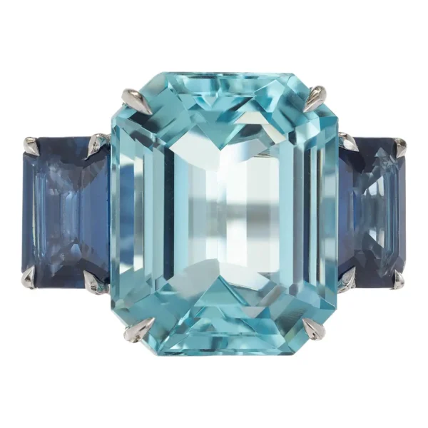 13.60 Carat Natural Aquamarine Sapphir