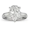 3.02 Carat Pear-Cut Golconda Diamond