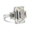 8.96 Carat Emerald Cut Diamond Three
