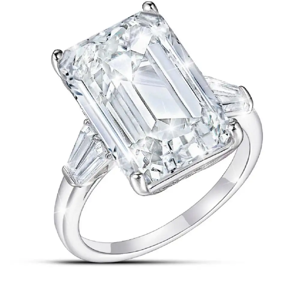 9 Carat Emerald Cut Diamond VS1 Clarit