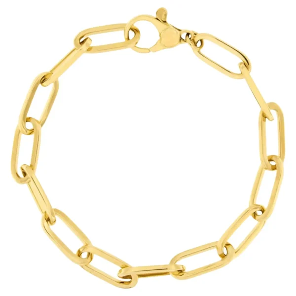 Alex Jona 18 Karat Yellow Gold Link Ch