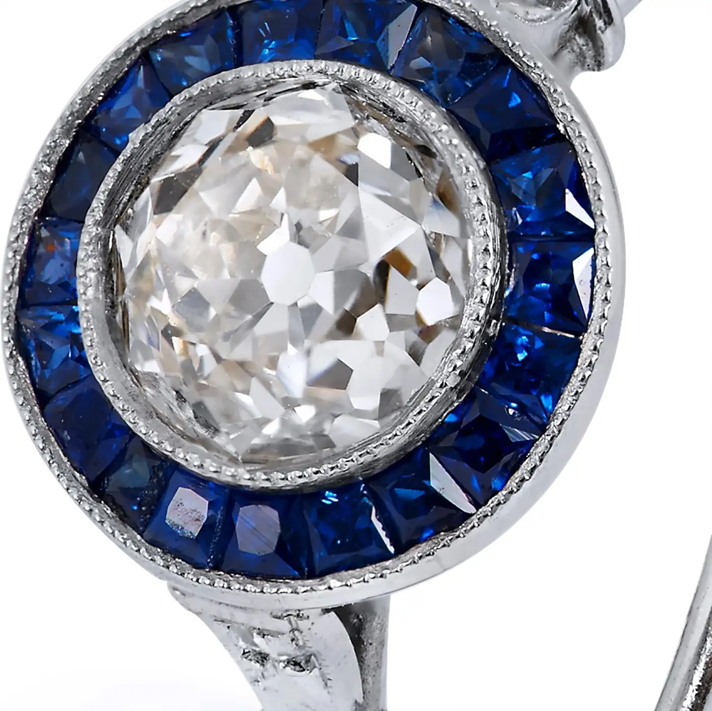 Art-Deco-Style-1.16-Carat-Old-European-Cut-Diamond-Sapphire-Platinum-Ring-6-2.webp