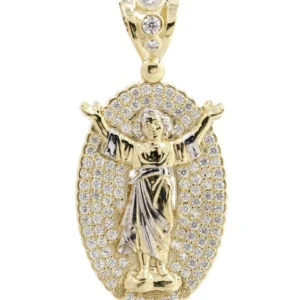 Buy Baby Jesus 10K Gold Pendant | 9.5 Grams