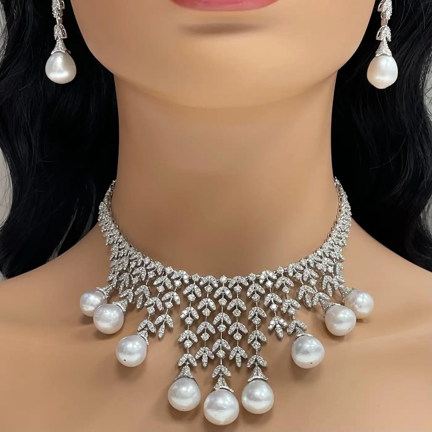 Beauvince-Diamond-and-South-Sea-Pearls-Necklace-and-Earrings-Suite-in-White-Gold-8.webp