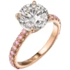 Brilliant Round Engagement Ring with