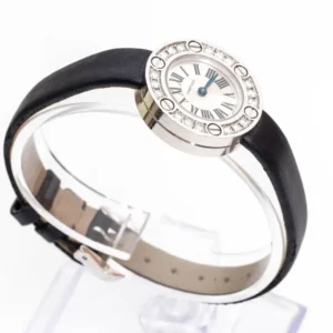 Cartier Love 18 Karat White Gold and Diamond Wrist Watch