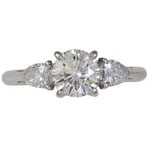 Tiffany And Co Diamond Platinum Ring