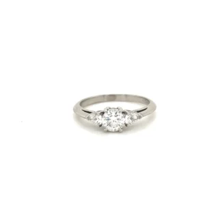 Tiffany And Co Diamond Platinum Ring