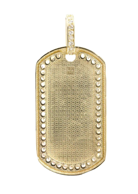 Dogtag 10K Gold Pendant_3