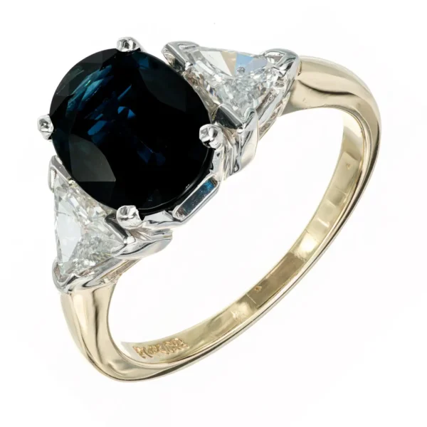 GIA 2.53 Carat Royal Blue Sapphire Dia