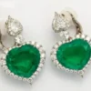 Gübelin Heart Shape Emerald Diamond