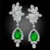 Harry Winston Emerald Diamond Cluster