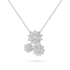 3 flowers Lotus pendant For Sale