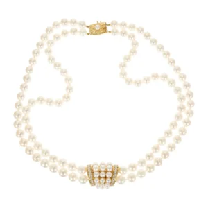 Mikimoto Double Strand Cultured Pearl