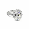 Old Mine Cushion Diamond Pave Engageme