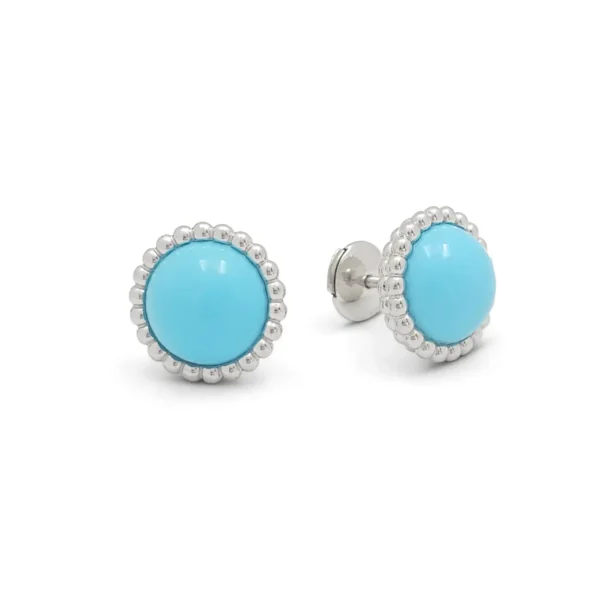 Buy Perlée Couleurs Turquoise Earrings