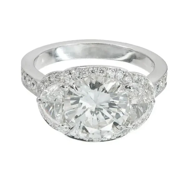 Peter Suchy 2.30 Carat Diamond Platinu