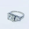 Princess Diamond Ring With 2 Carat Dia