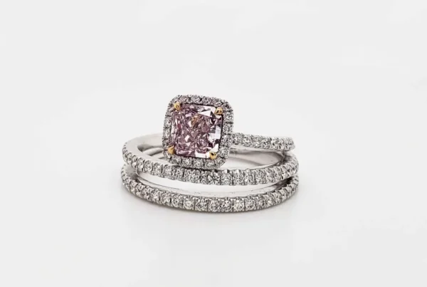 Scarselli Fancy Purple-Pink 1.00 carat