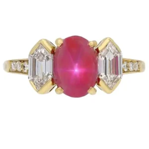Star Ruby Diamond Gold Ring Tiffany & Co.