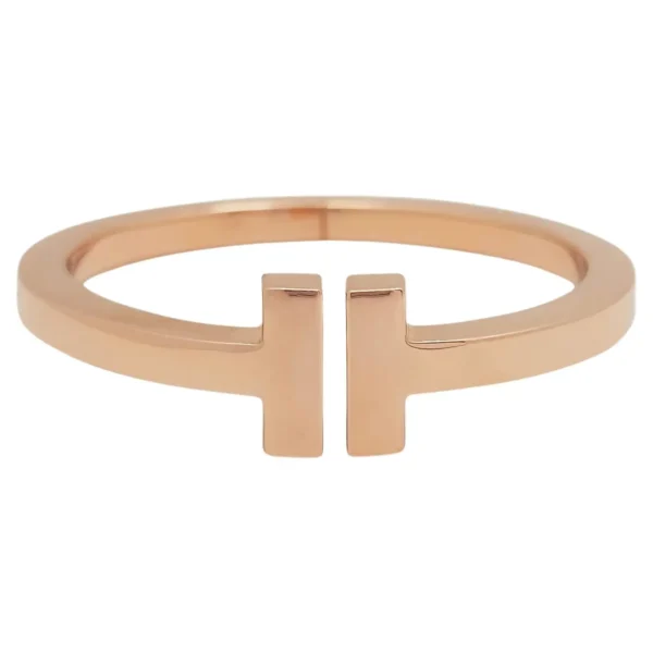 Tiffany T Rose Gold Square Bracelet