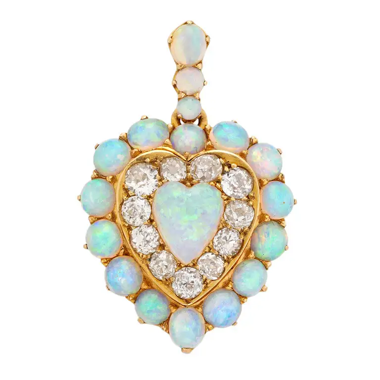 Victorian-Opal-Diamond-Gold-Heart-Pendant-1.webp