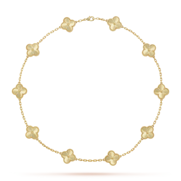 10 motifs Vintage Alhambra necklace