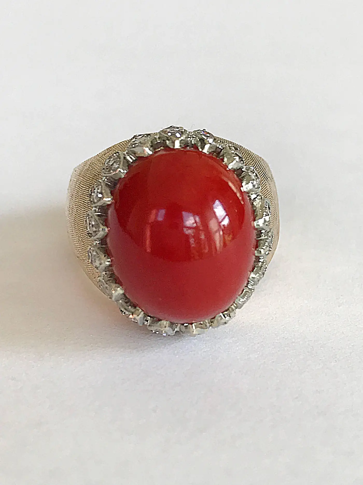 Vintage-Italian-Red-Coral-Diamond-Yellow-Gold-Ring-5.webp