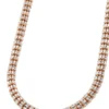 Buy Mens 10K Ice Rose Gold Chain