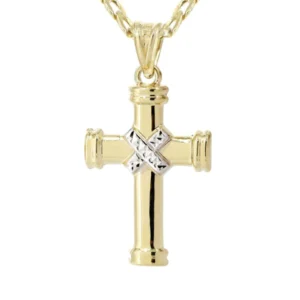 10K Gold Cross Necklace | 4.12 Grams