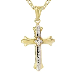 Gold Cross Necklace For Sale -10K Gold | 3.81 Grams