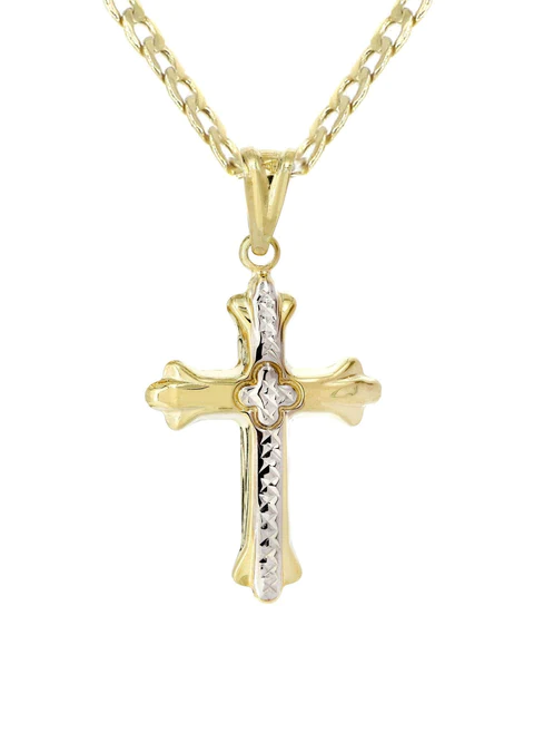 Gold Cross Necklace For Sale -10K Gold