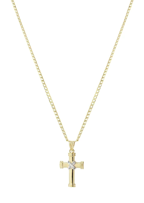 10K Gold Cross Necklace_4