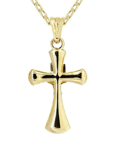 10K Gold Crucifix – Cross Necklace_3