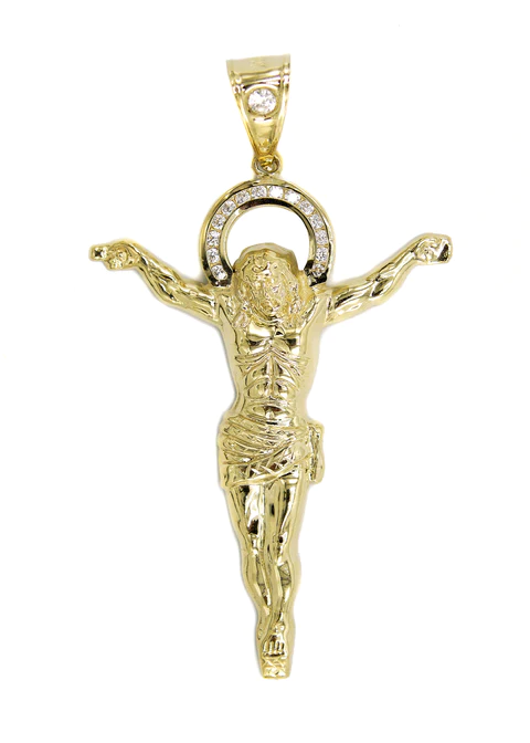 10K Gold Crucifix Pendant_1