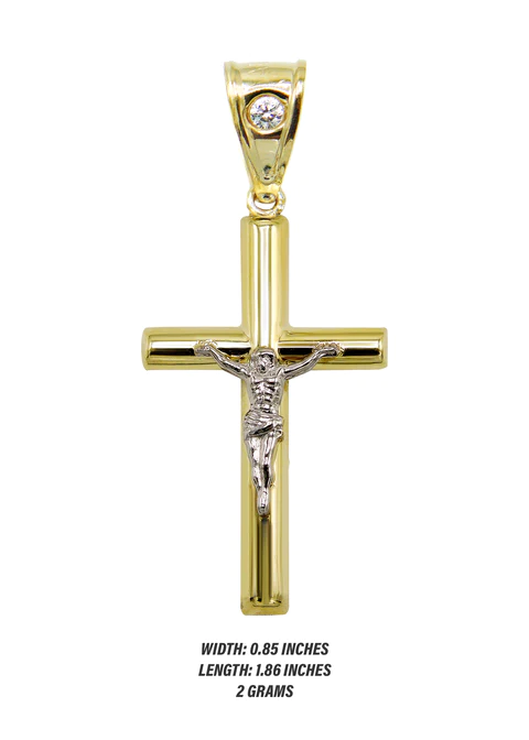 10K Gold Crucifix Pendant_2
