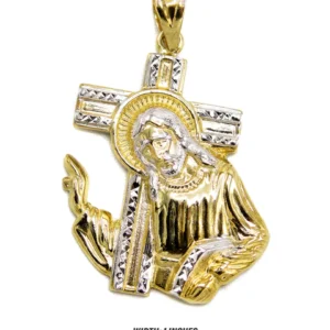 10K Gold Jesus Cross Pendant | 3.2 Grams