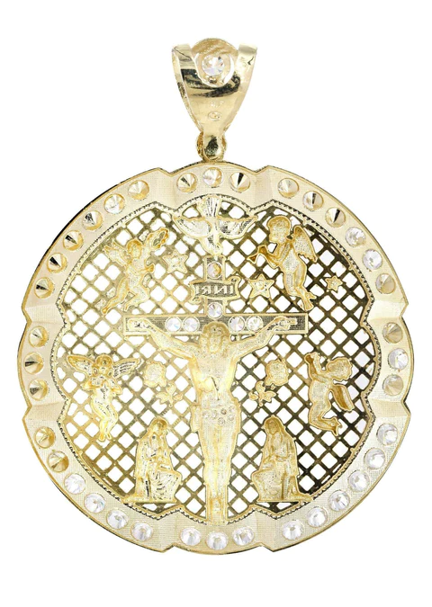 10K Gold Jesus Pendant_3