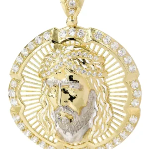 10K Gold Jesus Piece Pendant | 18.7 Grams
