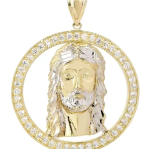 10K Gold Jesus Piece Pendant | 8.4 Grams